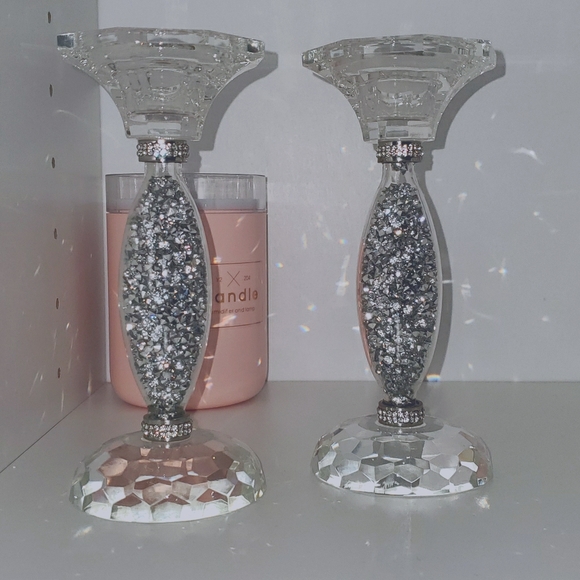 Other - Acrylic Crystal Candle Holder